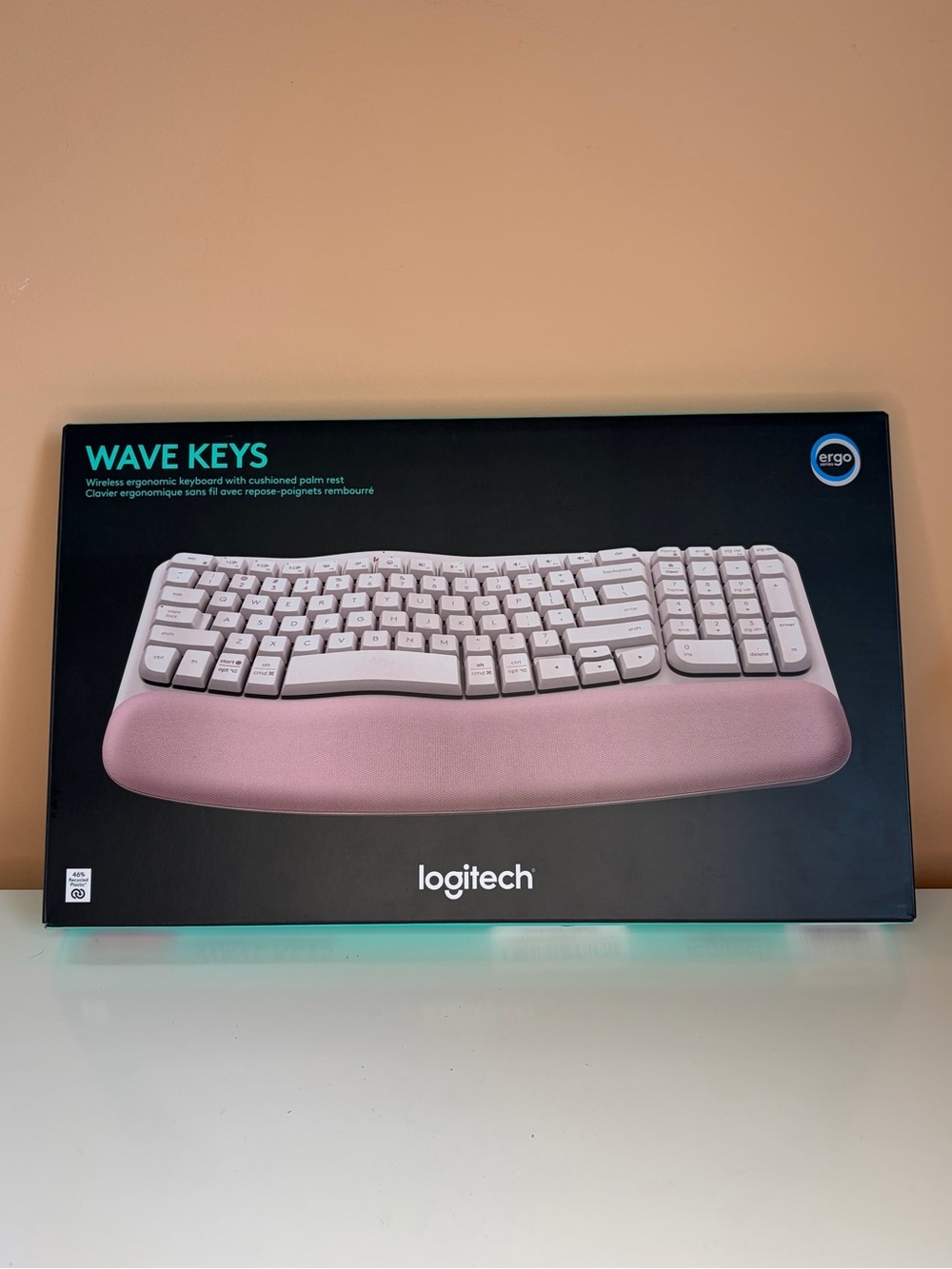 NEW Logitech Wave Keys Wireless Keyboard